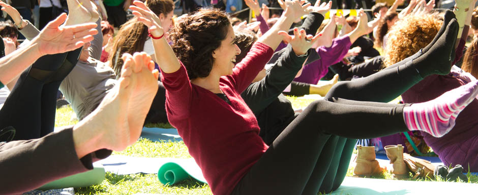 ¿Querés hacer yoga, gimnasia o bicicleta?