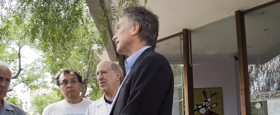 Macri, con vecinos de Belgrano y Palermo
