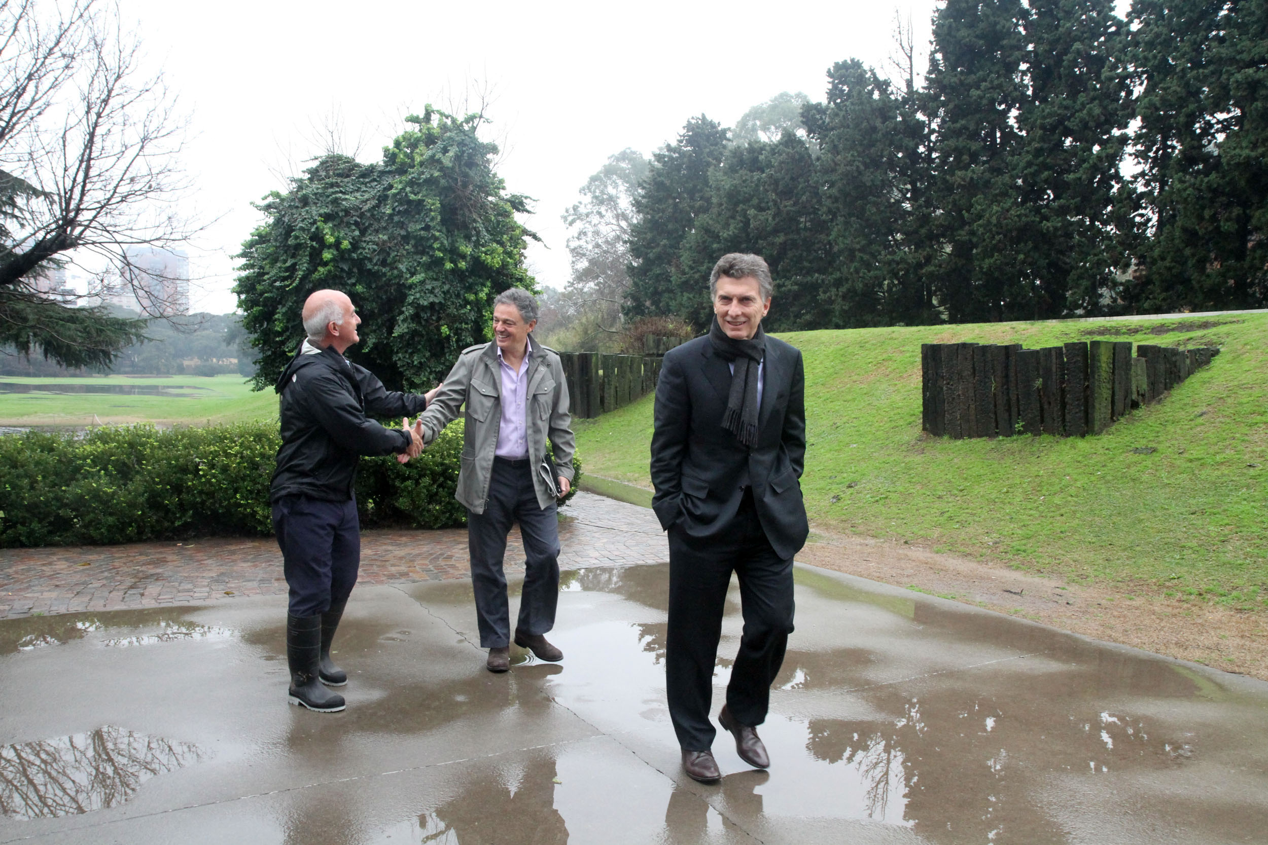 El Gabinete analizó la respuesta positiva de los aliviadores del Maldonado ante el temporal