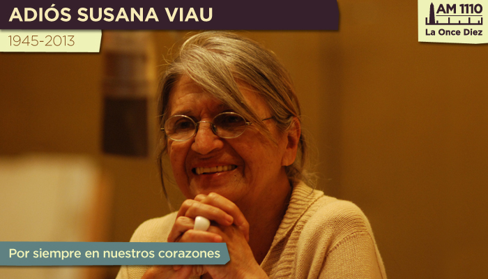 Adiós Susana Viau