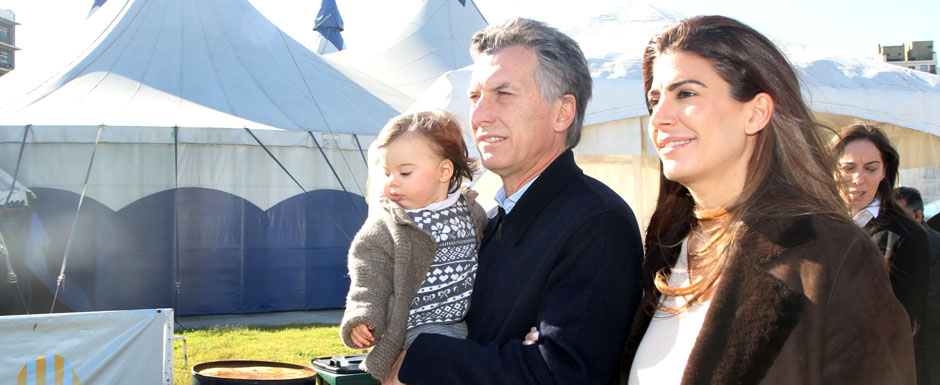 Macri visitó el Polo Circo