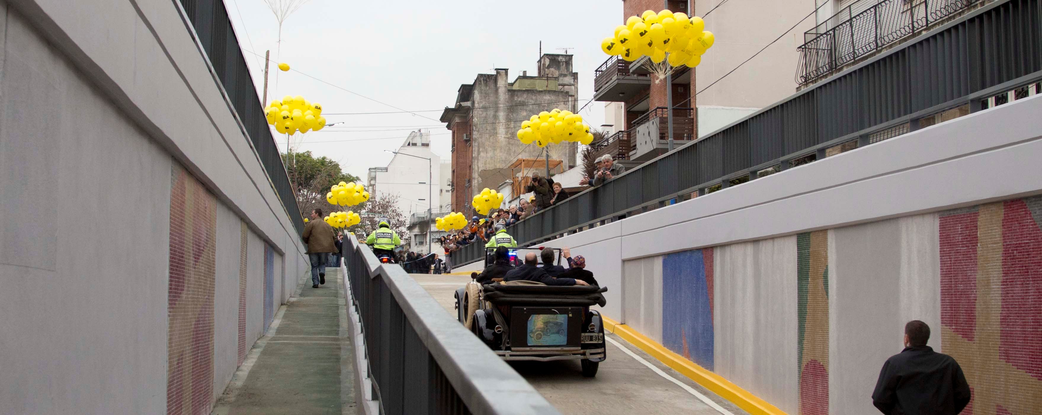 Villa Urquiza tiene dos nuevos Pasos Bajo Nivel