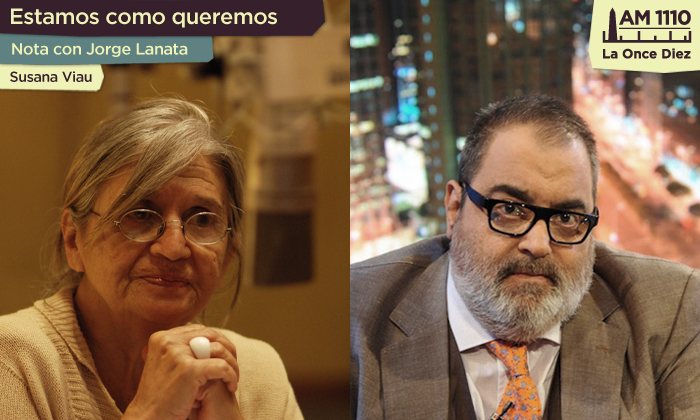 Jorge Lanata habló con Susana Viau en La Once Diez