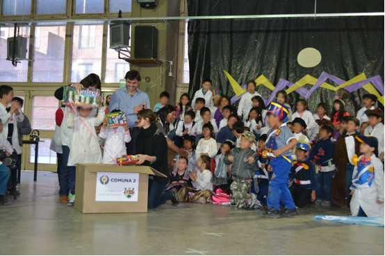 La Comuna 2 festejó el día del niño