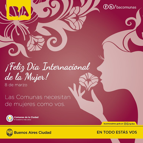 Celebramos el Día Internacional de la Mujer y el Aniversario de Puerto Madero