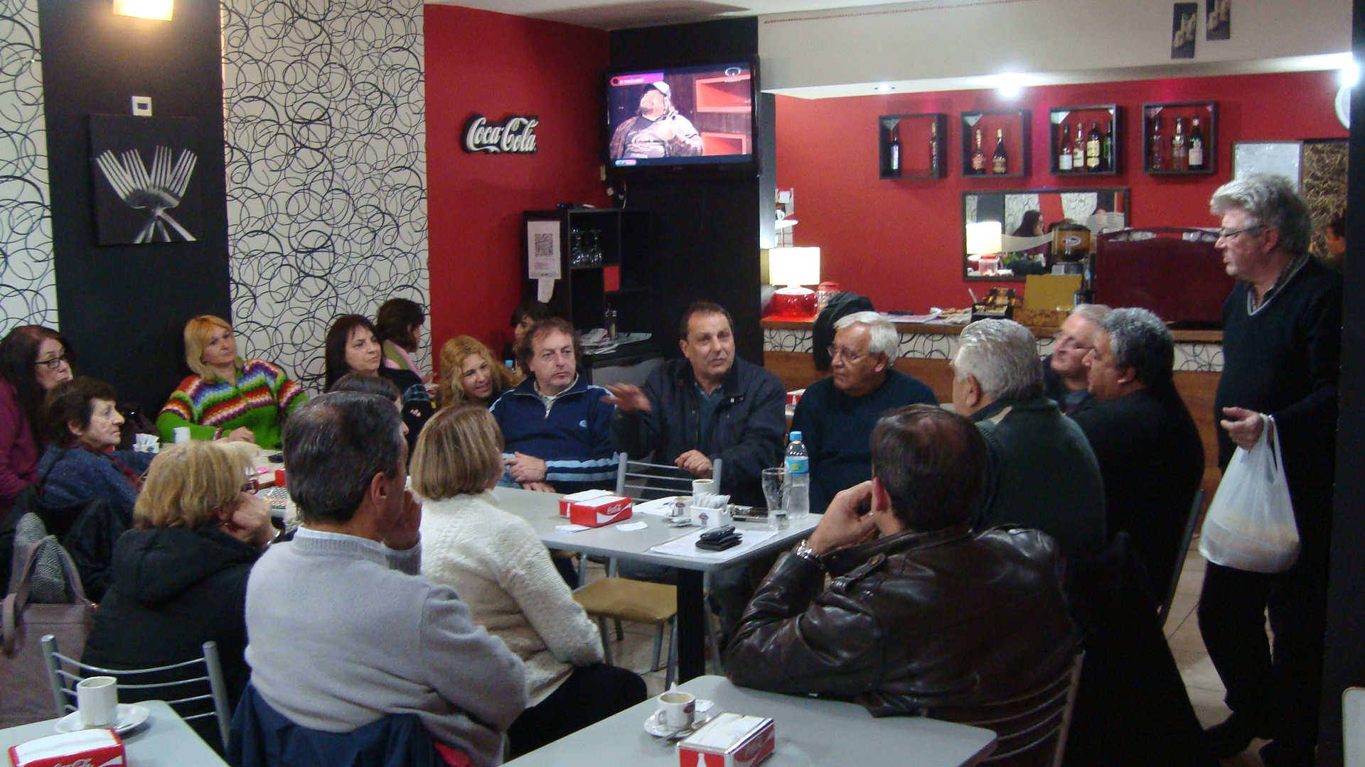Encuentro  con vecinos en Villa Gral. Mitre