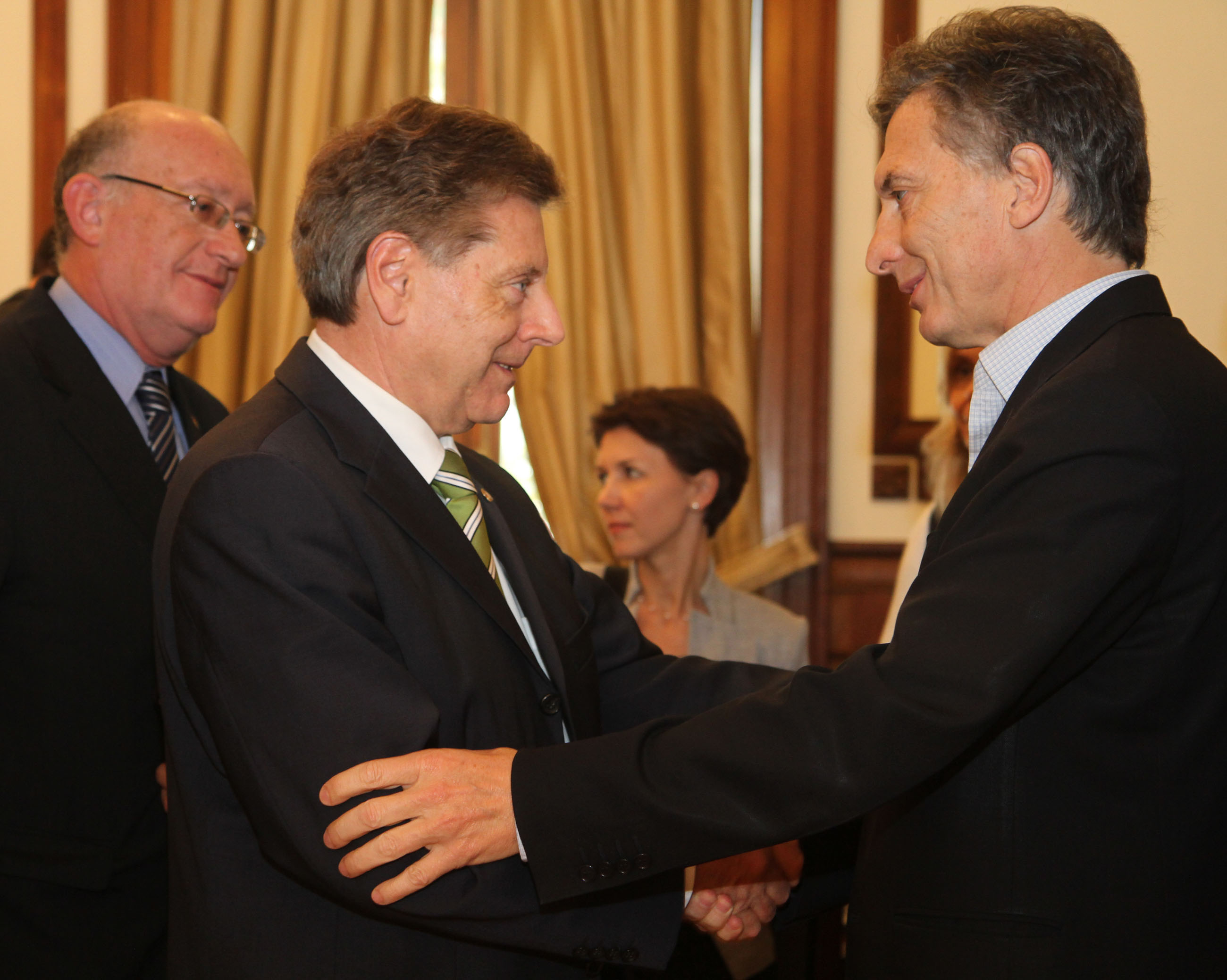 Macri se reunió con vicepresidente del Parlamento de Alemania