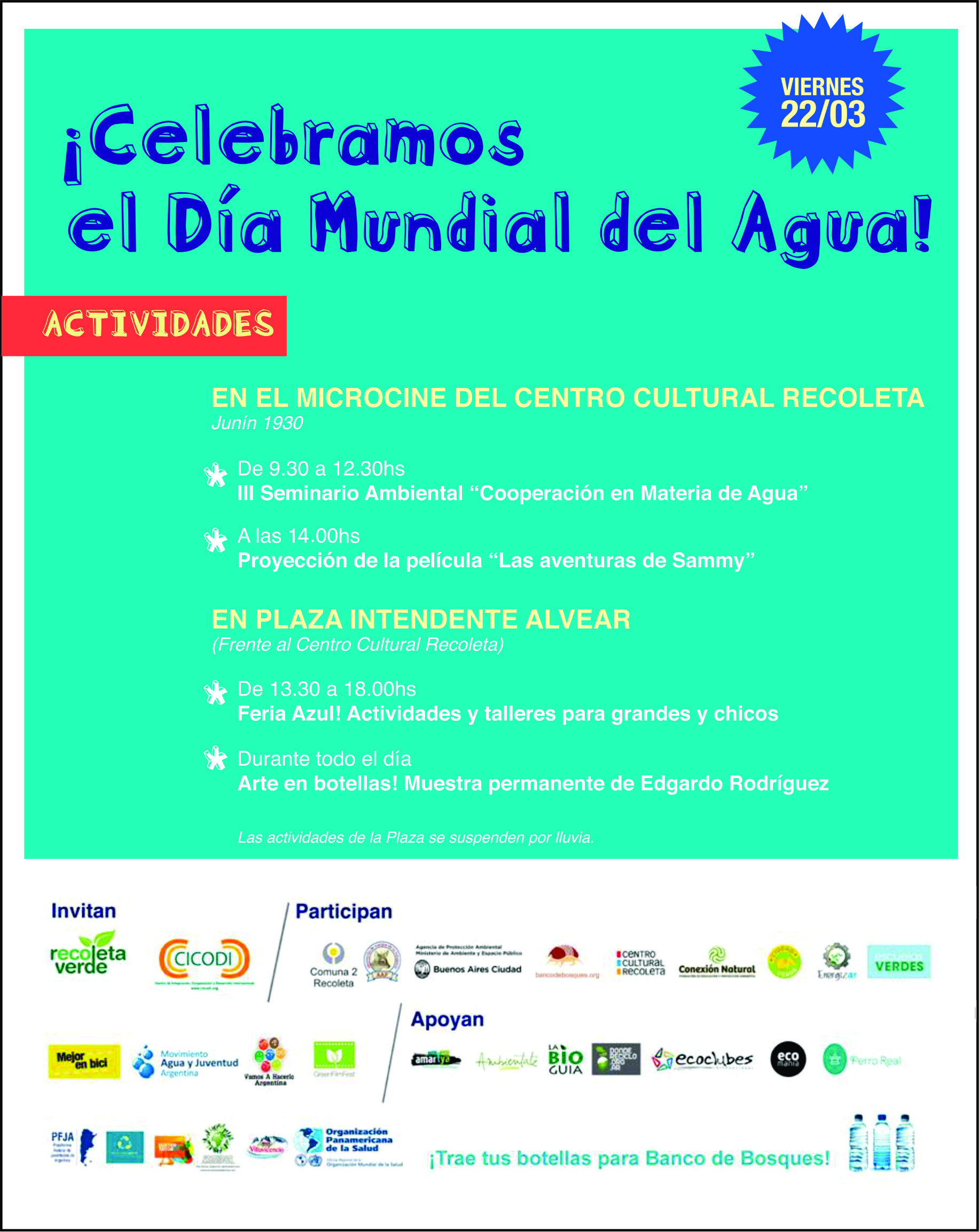 Escuelas Verdes festeja el Día del Agua