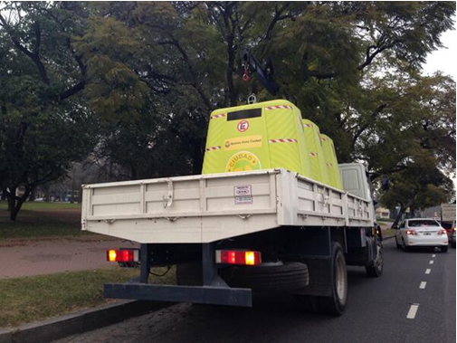 Llegaron las campanas verdes a Palermo