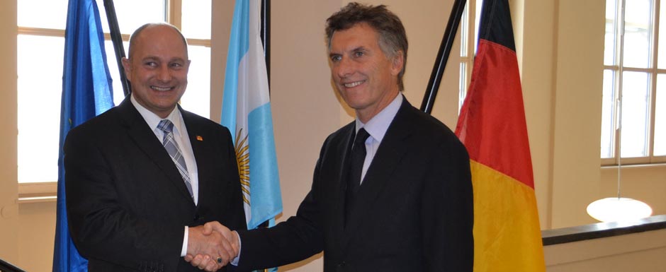 Macri en Alemania