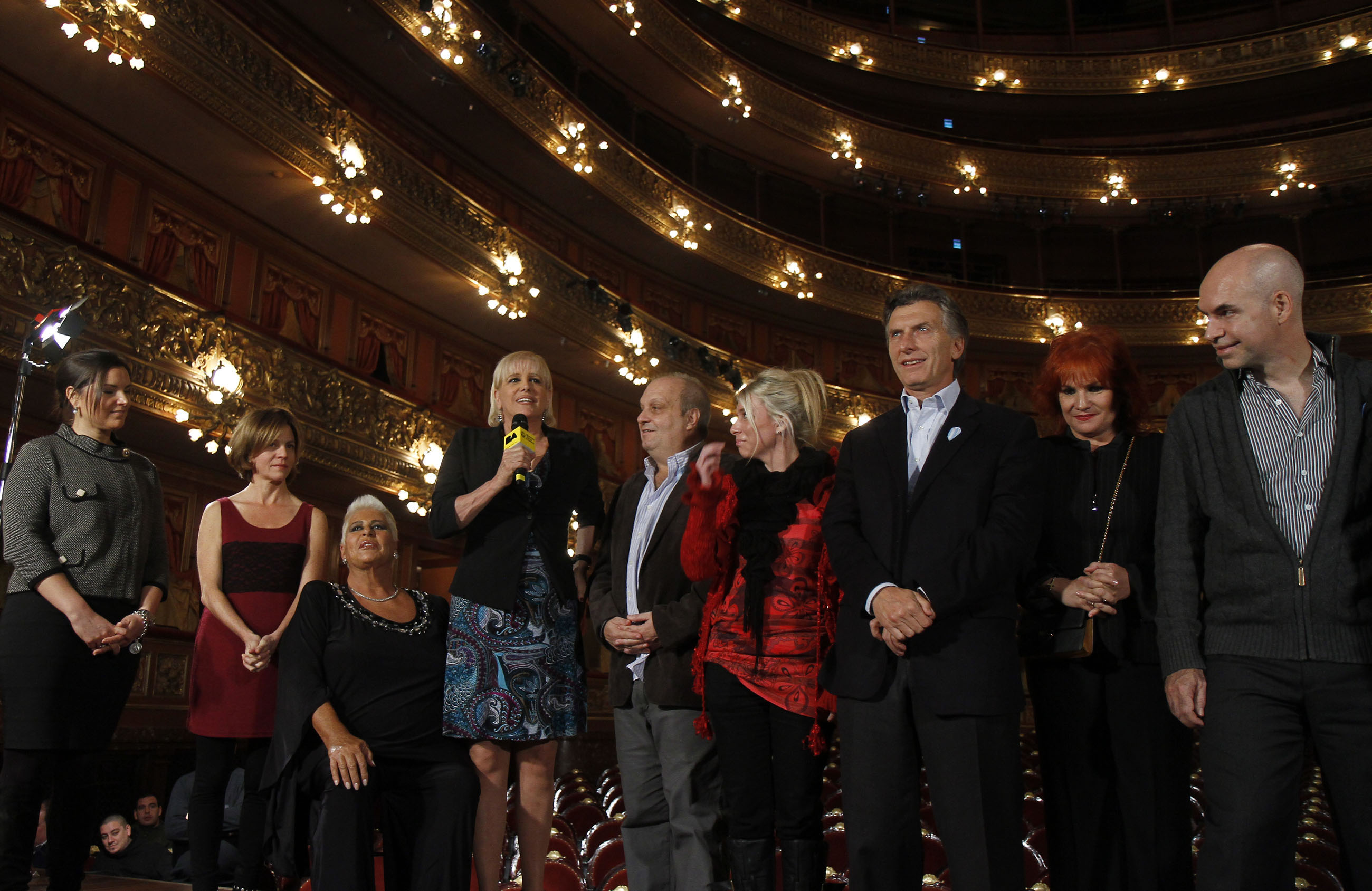 Macri presentó oficialmente el espectáculo “Las Elegidas”