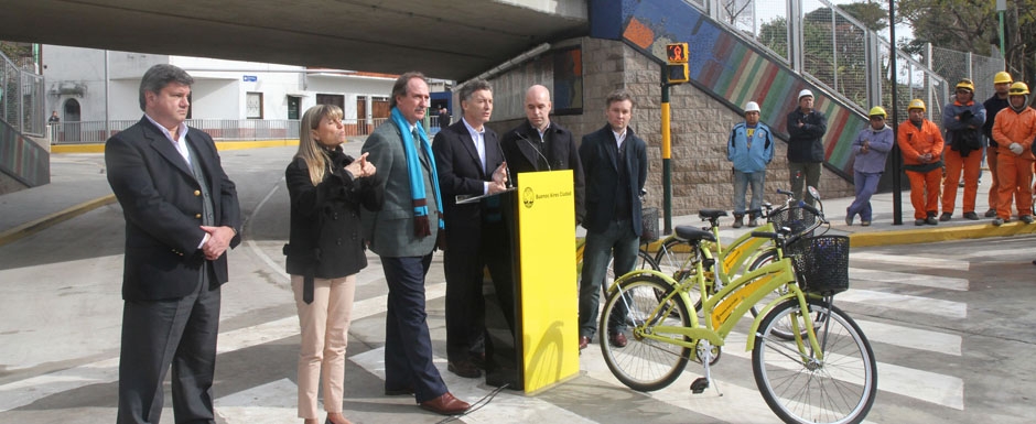 Inauguramos en Saavedra el paso bajo nivel número 10