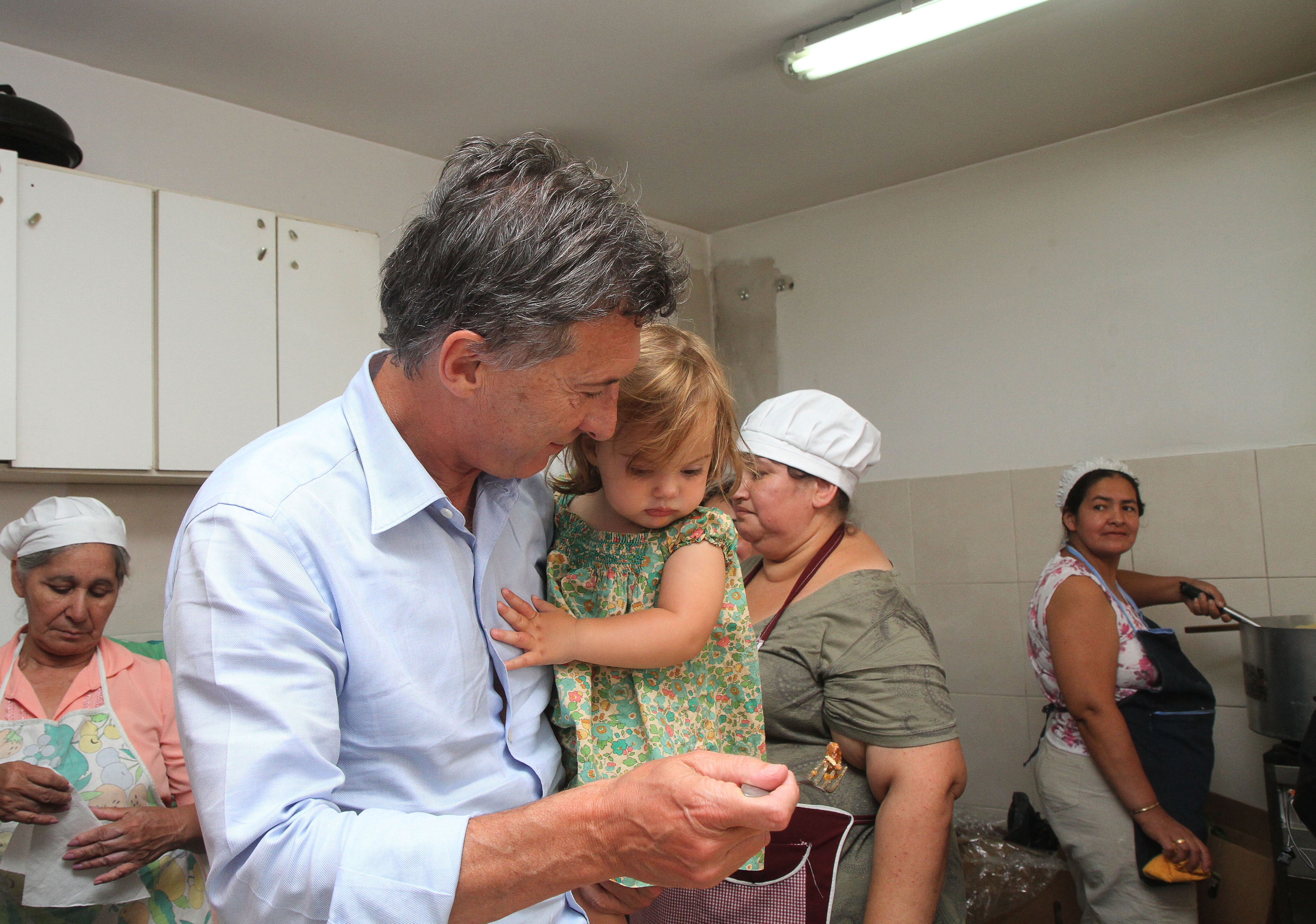 Visitamos un comedor comunitario en la Villa 1-11-14