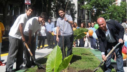 Se renovó la plazoleta La Victoria