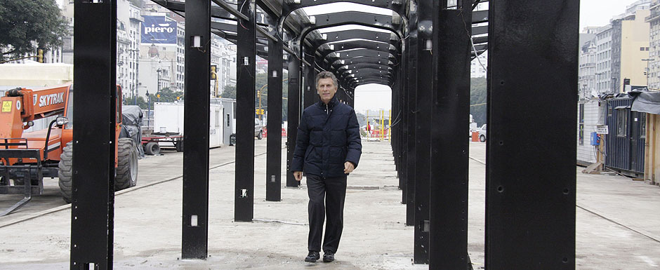 Macri estimó que las obras de los dos nuevos corredores del Metrobus estarán listas para fines de julio