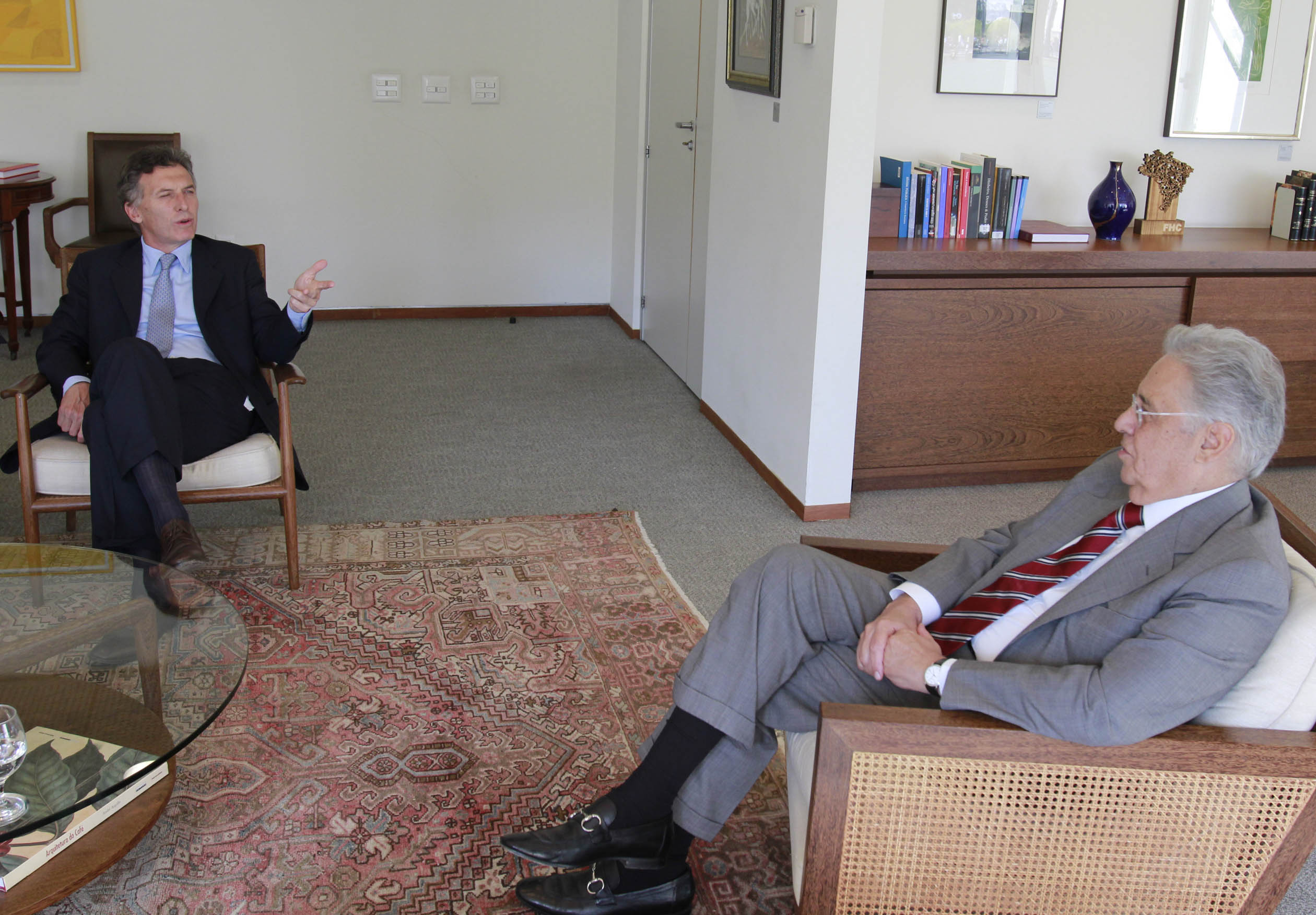 Reunión con Fernando Henrique Cardoso