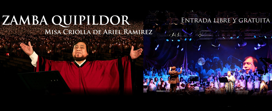 Misa Criolla en la Catedral del Papa Francisco