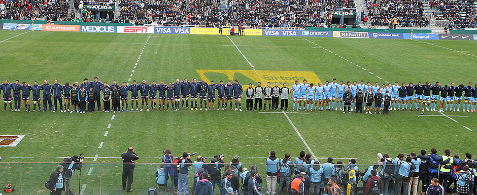 Jóvenes de programas de inclusión, con Los Pumas 