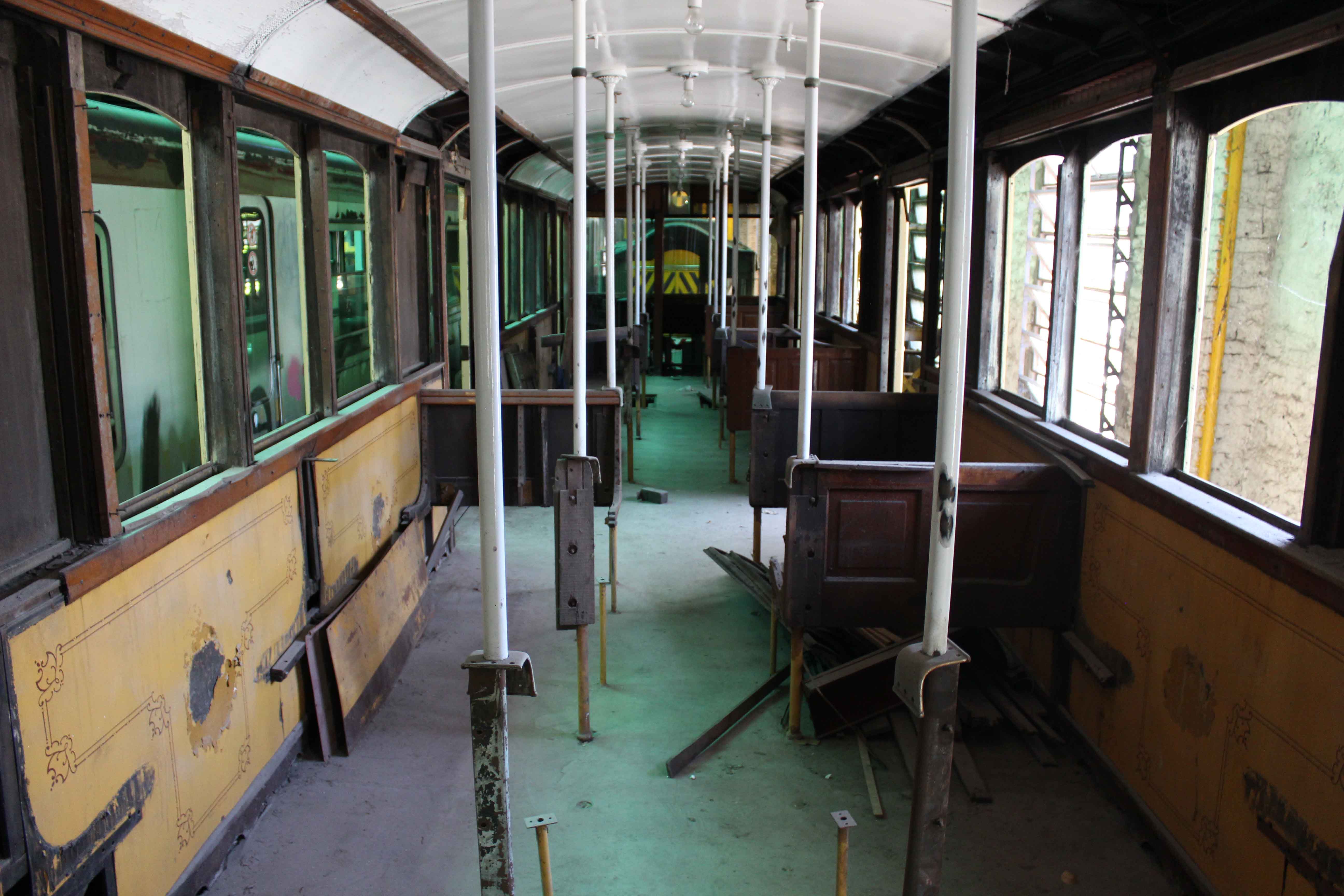 Inventario: el estado de los viejos vagones