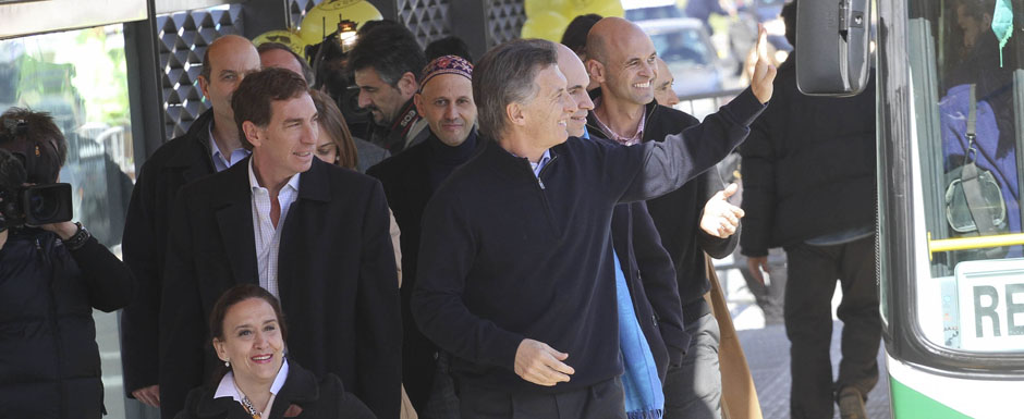 Macri inauguró el Metrobus del Sur
