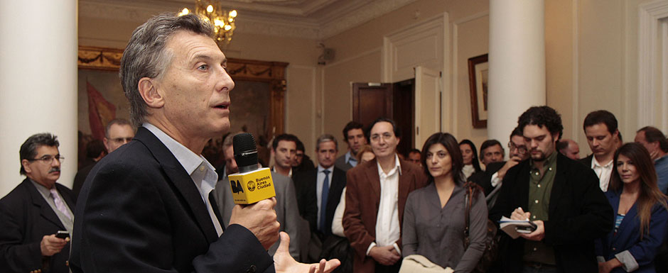Macri compartió un brindis con la prensa por el Día del Periodista