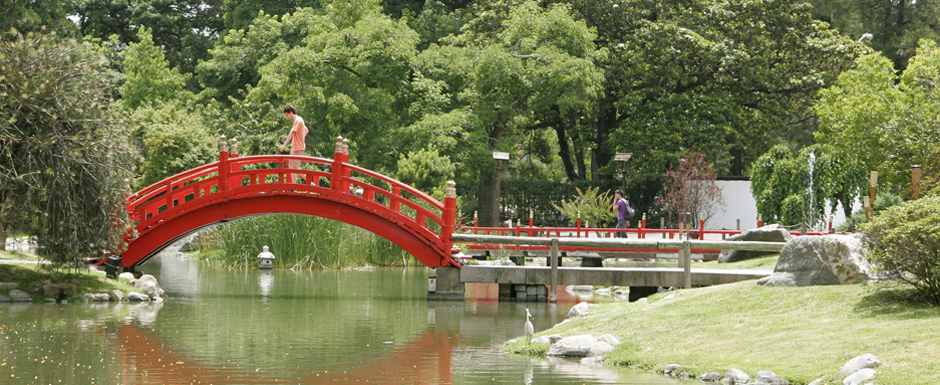 ¡Vení a recorrer el Jardín Japonés!