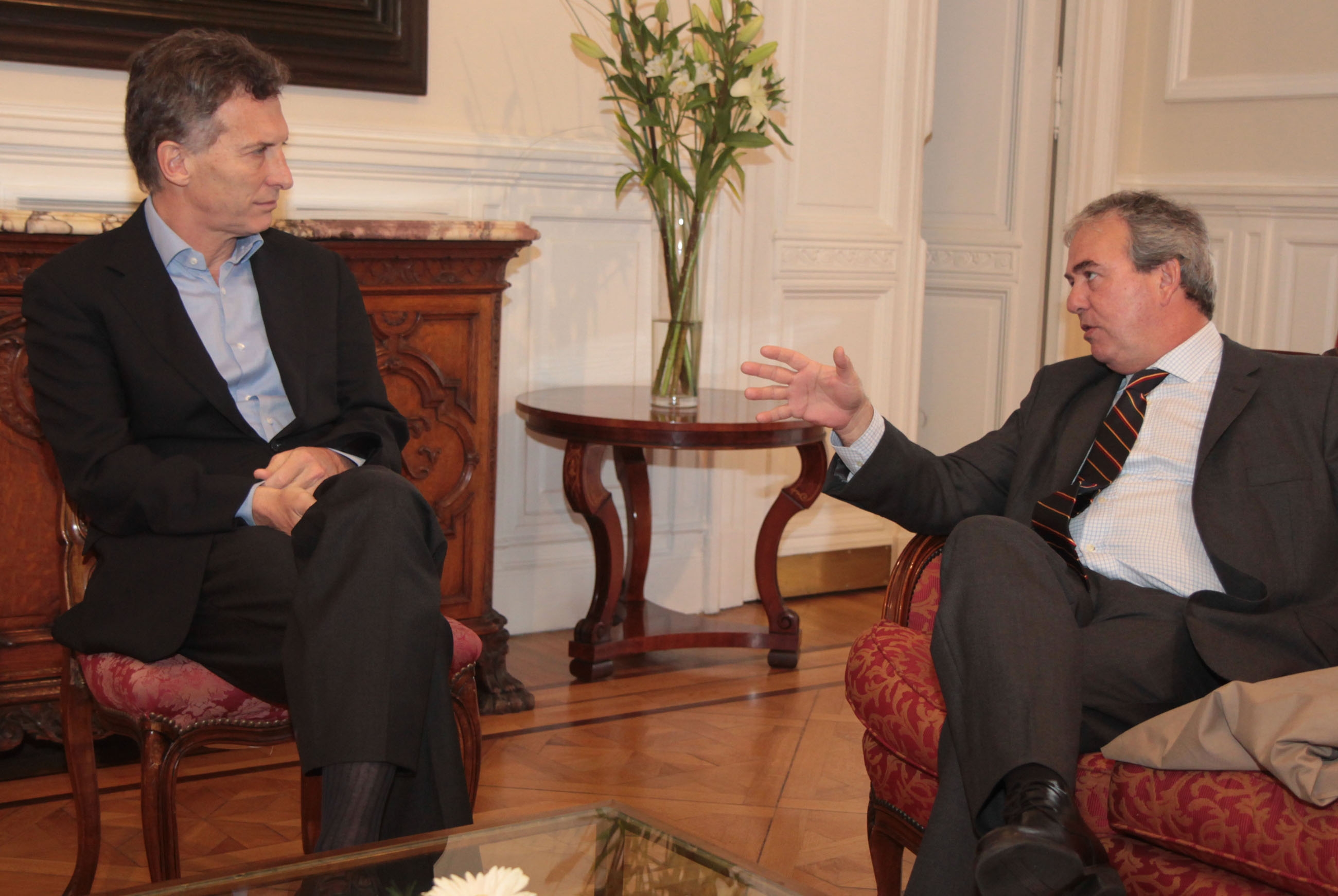 Reunión con Luis Alberto Heber