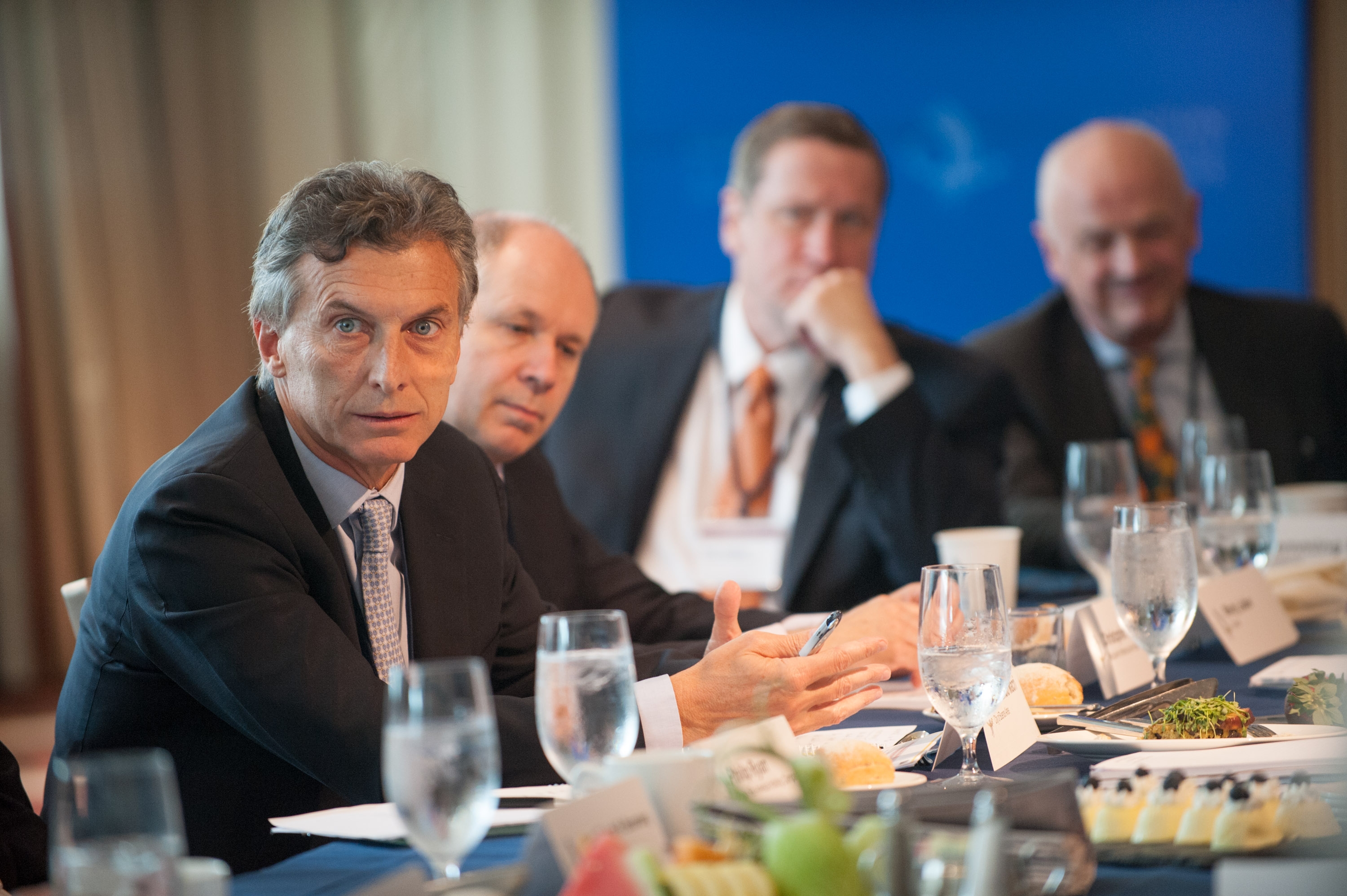 Macri analizó incorporar tecnología para la detección temprana de cambios climáticos en la cumbre del C40 