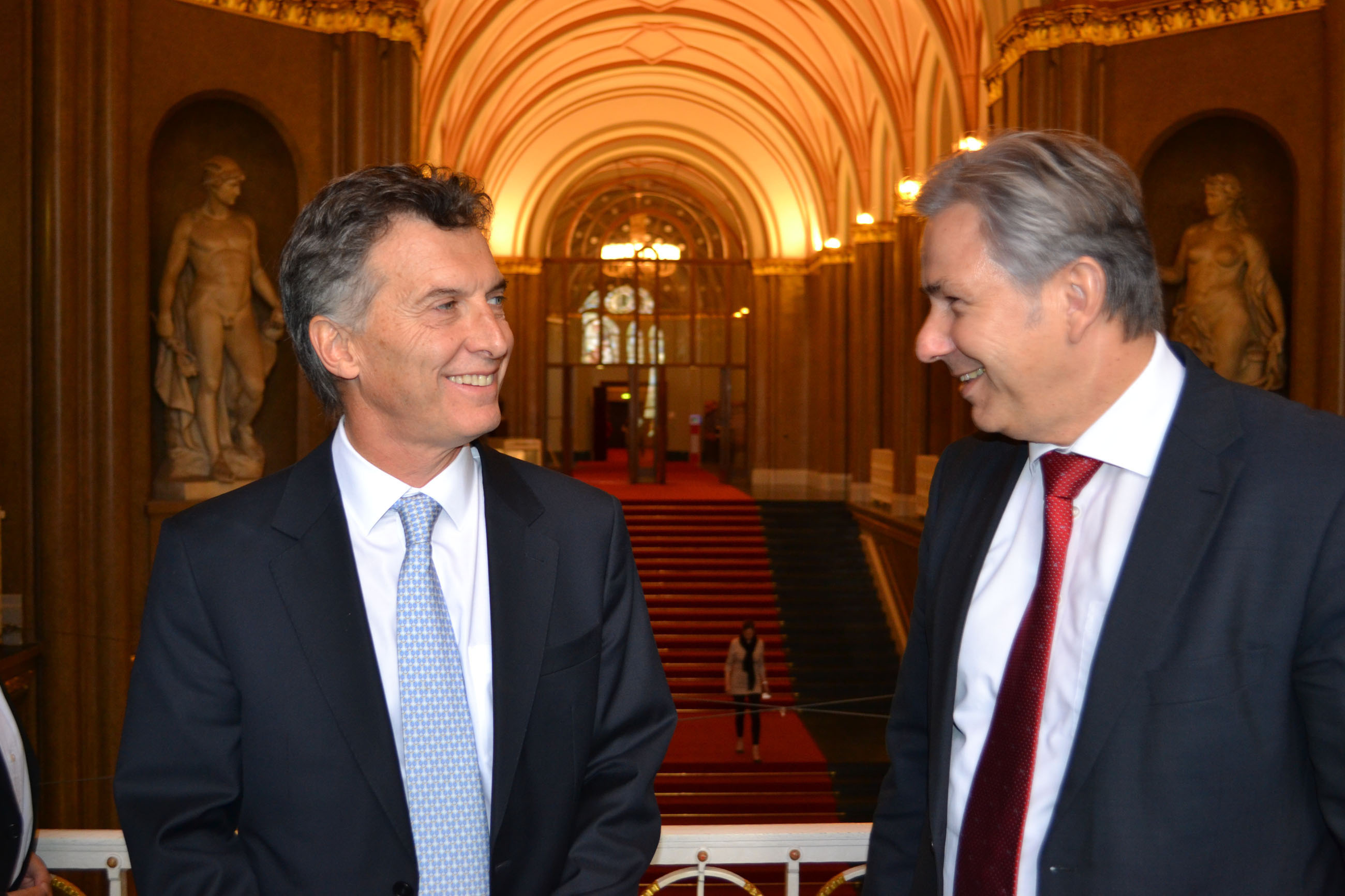 Macri se reunió con el alcalde de Berlín