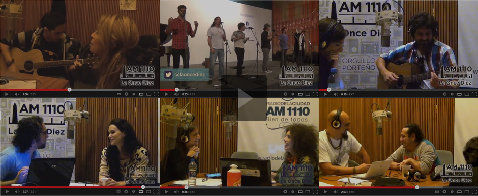 Escuchá música en La Once Diez