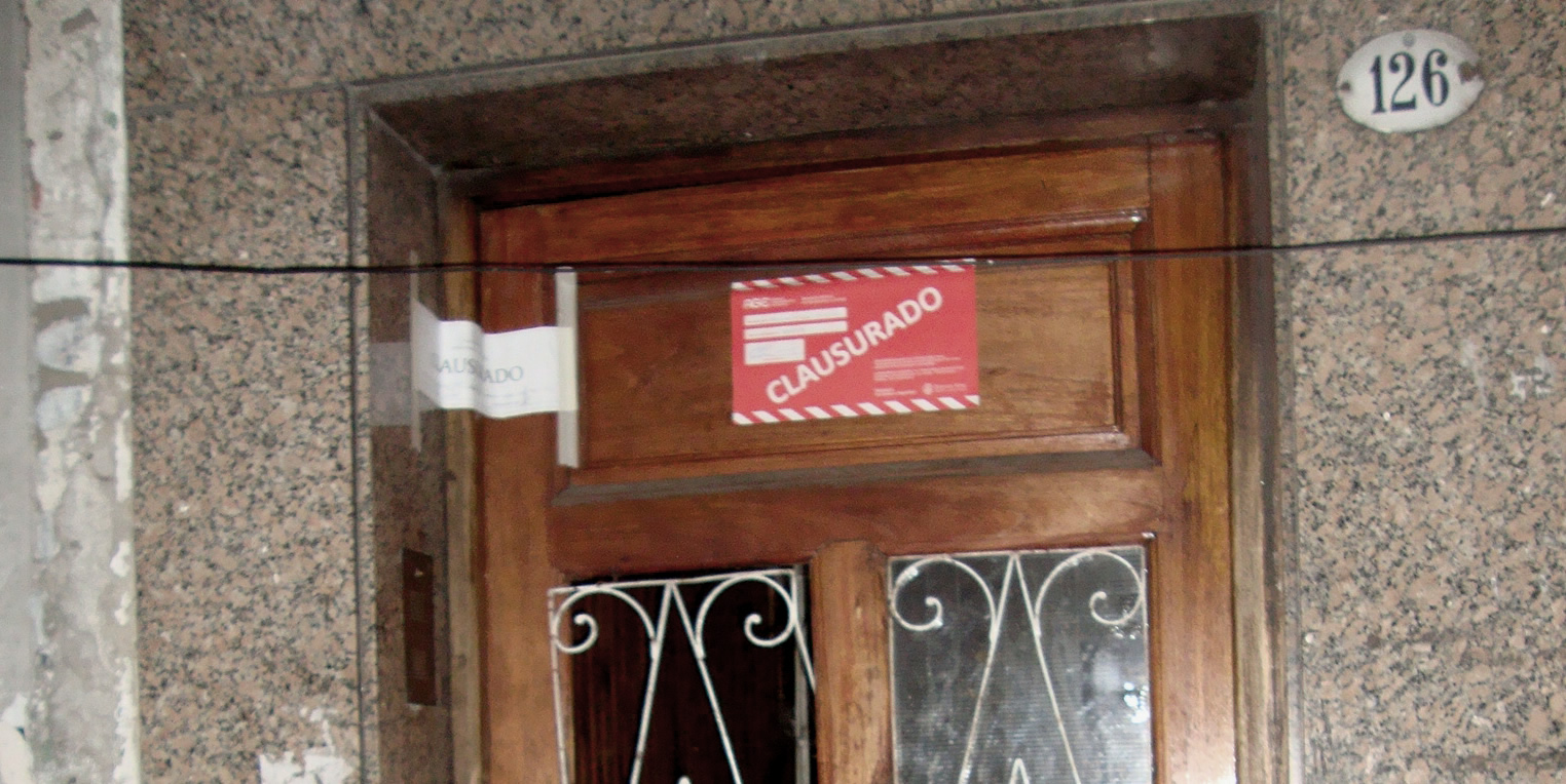 Locales nocturnos clausurados por la AGC