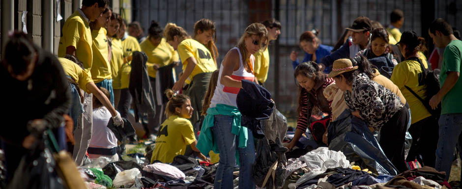 Imágenes de la solidaridad