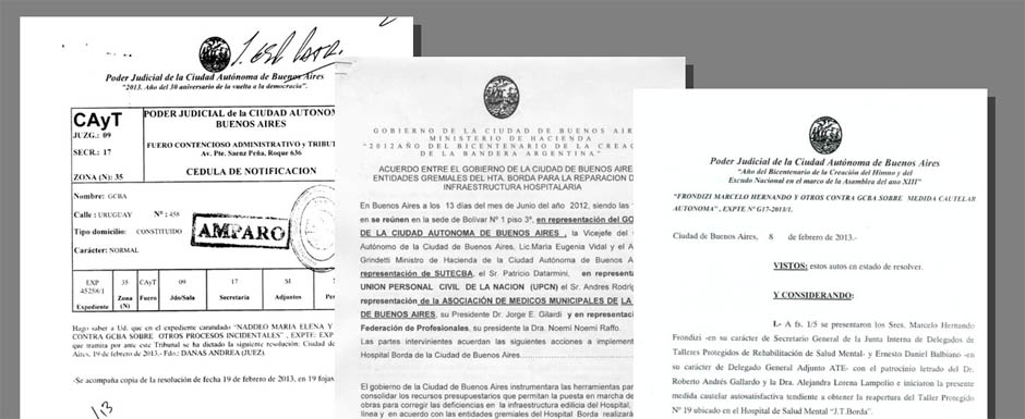 Antecedentes legales de las obras