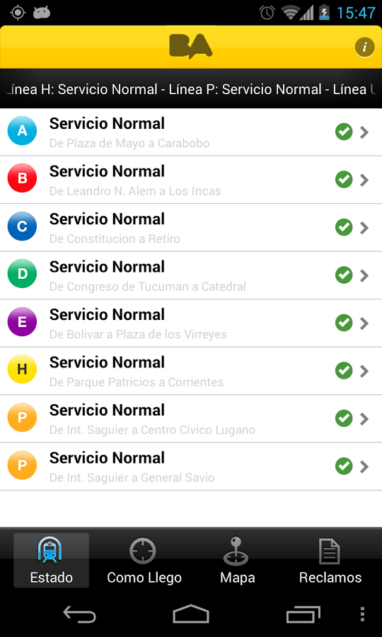 La app BAsubte ya tiene más de 60 mil usuarios