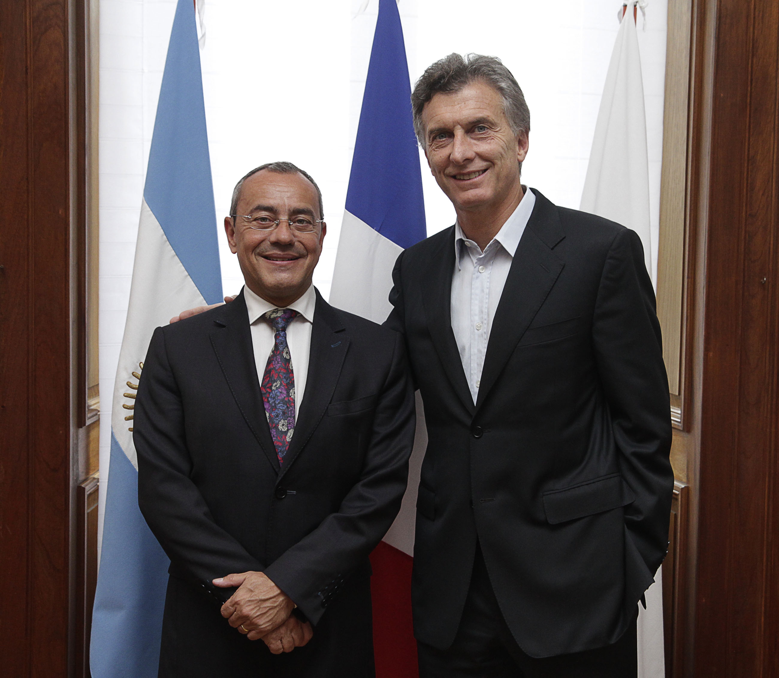 El Jefe de Gobierno recibió al embajador de Francia