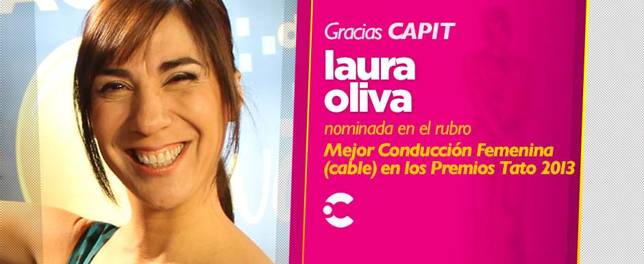Laura Oliva, del Canal Ciudad Abierta, fue nominada a los Premios Capit 