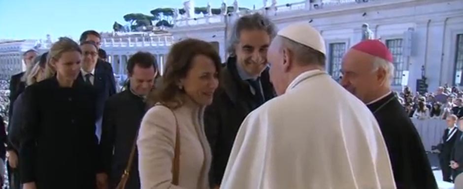El Papa tuvo su San Valentín