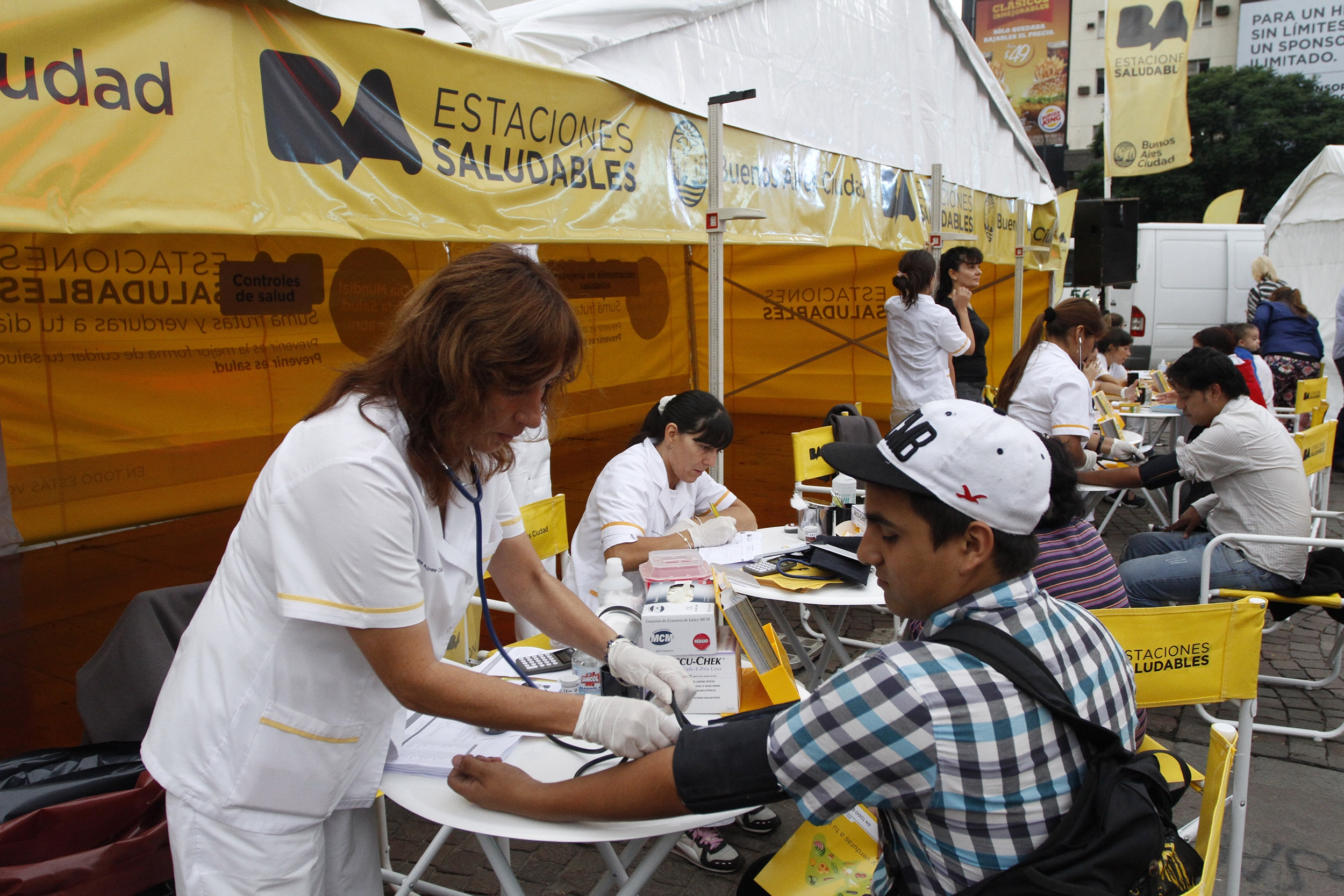 Las Estaciones Saludables se sumaron al Día mundial de la salud