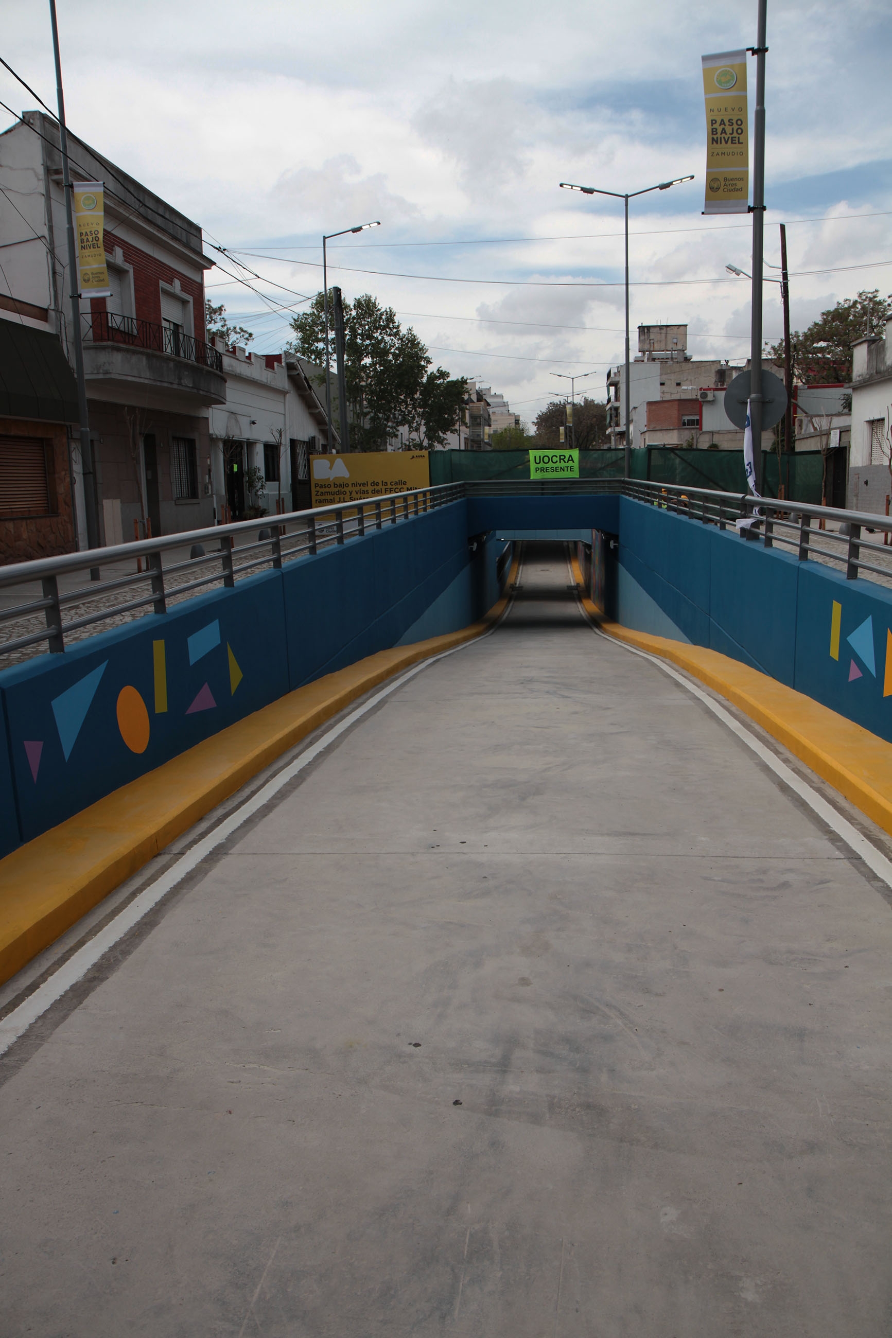 Se inauguró el paso bajo nivel de Zamudio