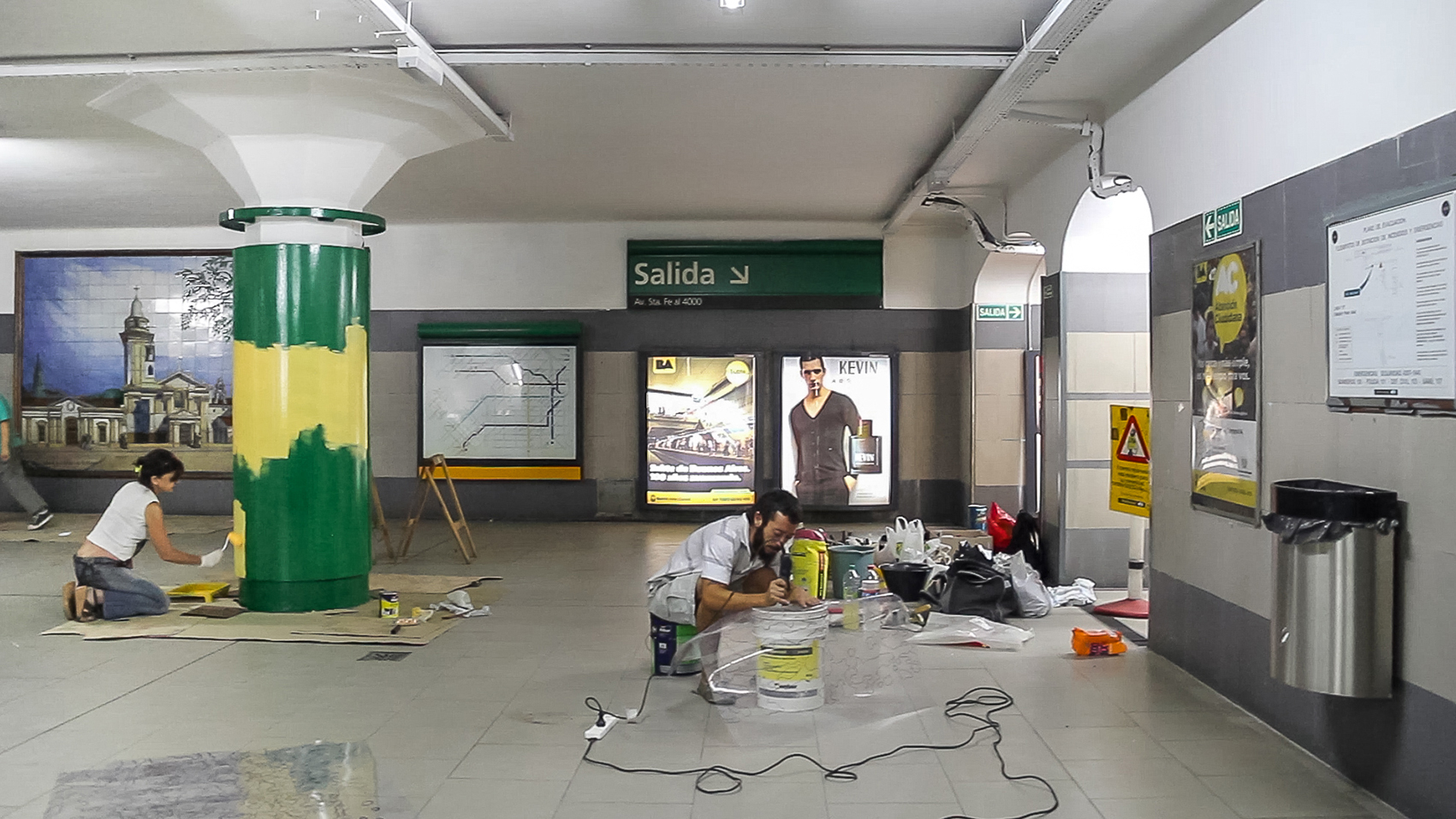 Subte: la Línea D restablece su servicio de fin de semana