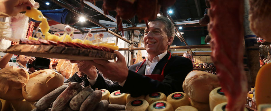 Mauricio Macri visitó la feria Caminos y Sabores y reivindicó las economías regionales