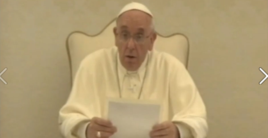 La inédita homilía en inglés