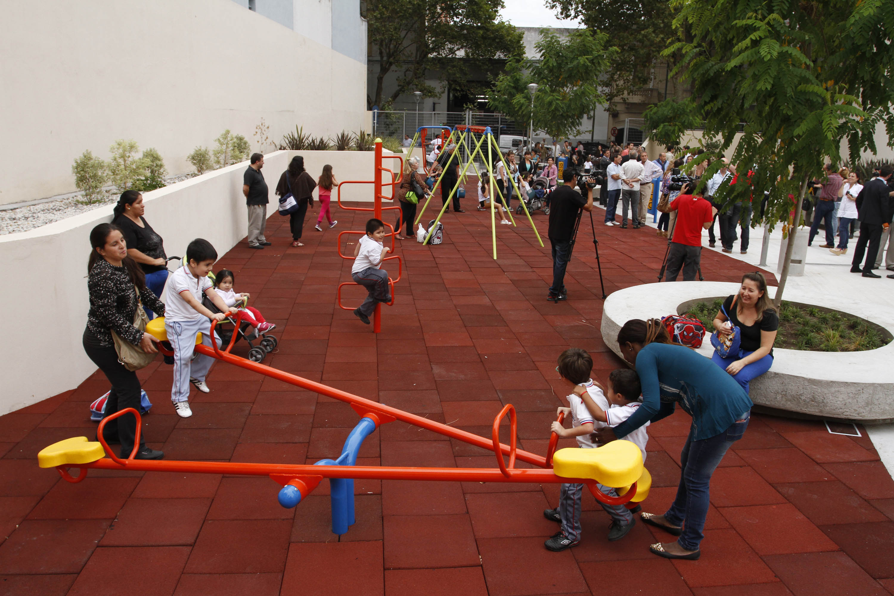 Con Patio Salguero, la Ciudad suma un nuevo espacio recuperado