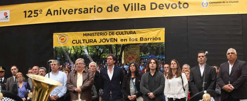 Festejamos el 125 Aniversario del Barrio de Villa Devoto 