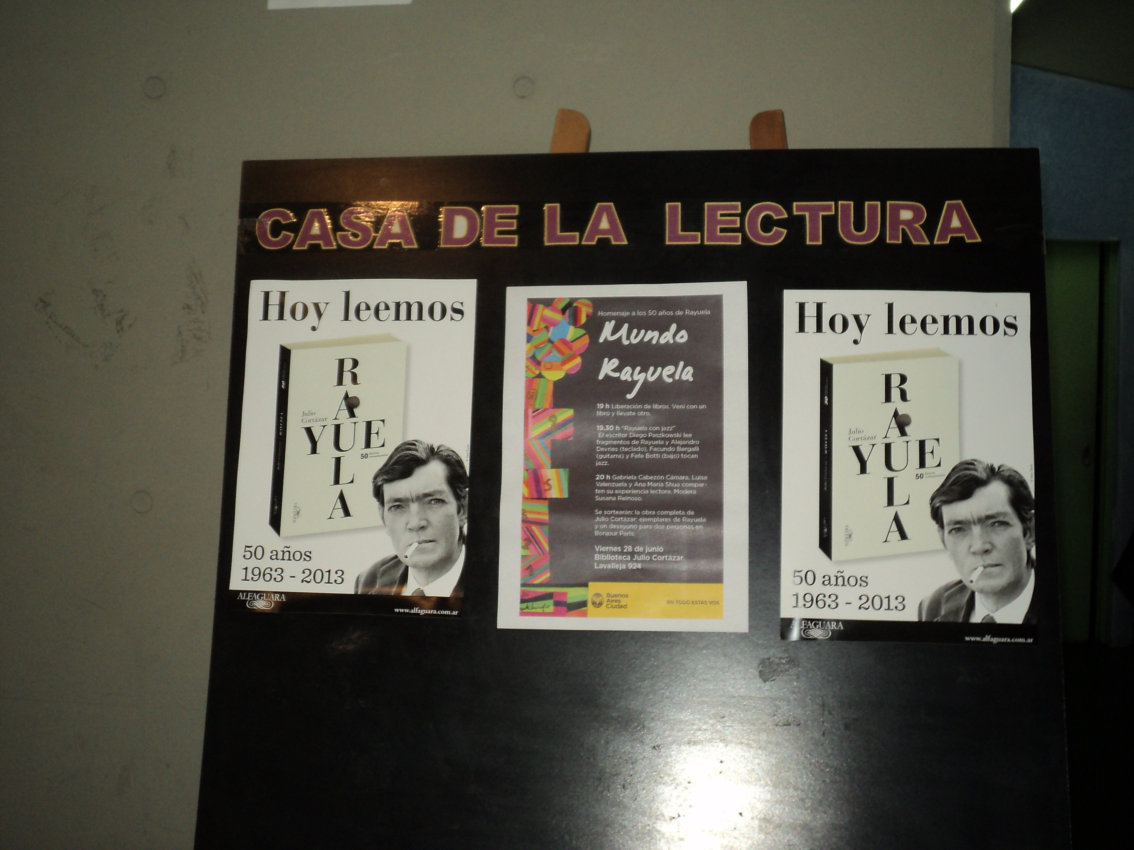 Mundo rayuela en La Casa de la Lectura Julio Cortázar
