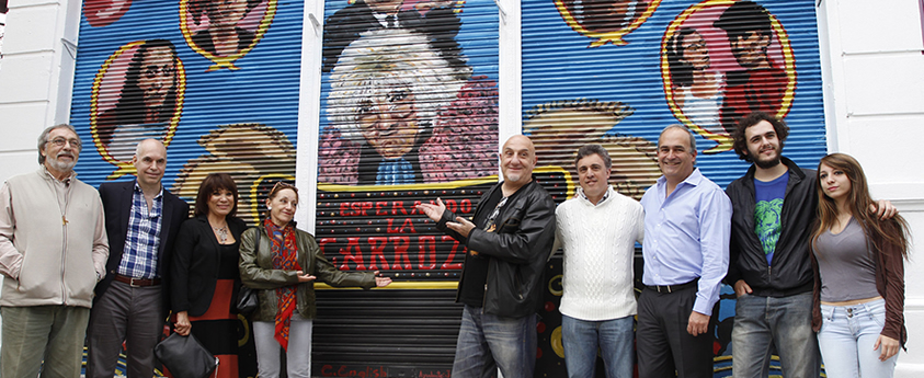 Se presentó el Paseo de la Fama en Villa Crespo