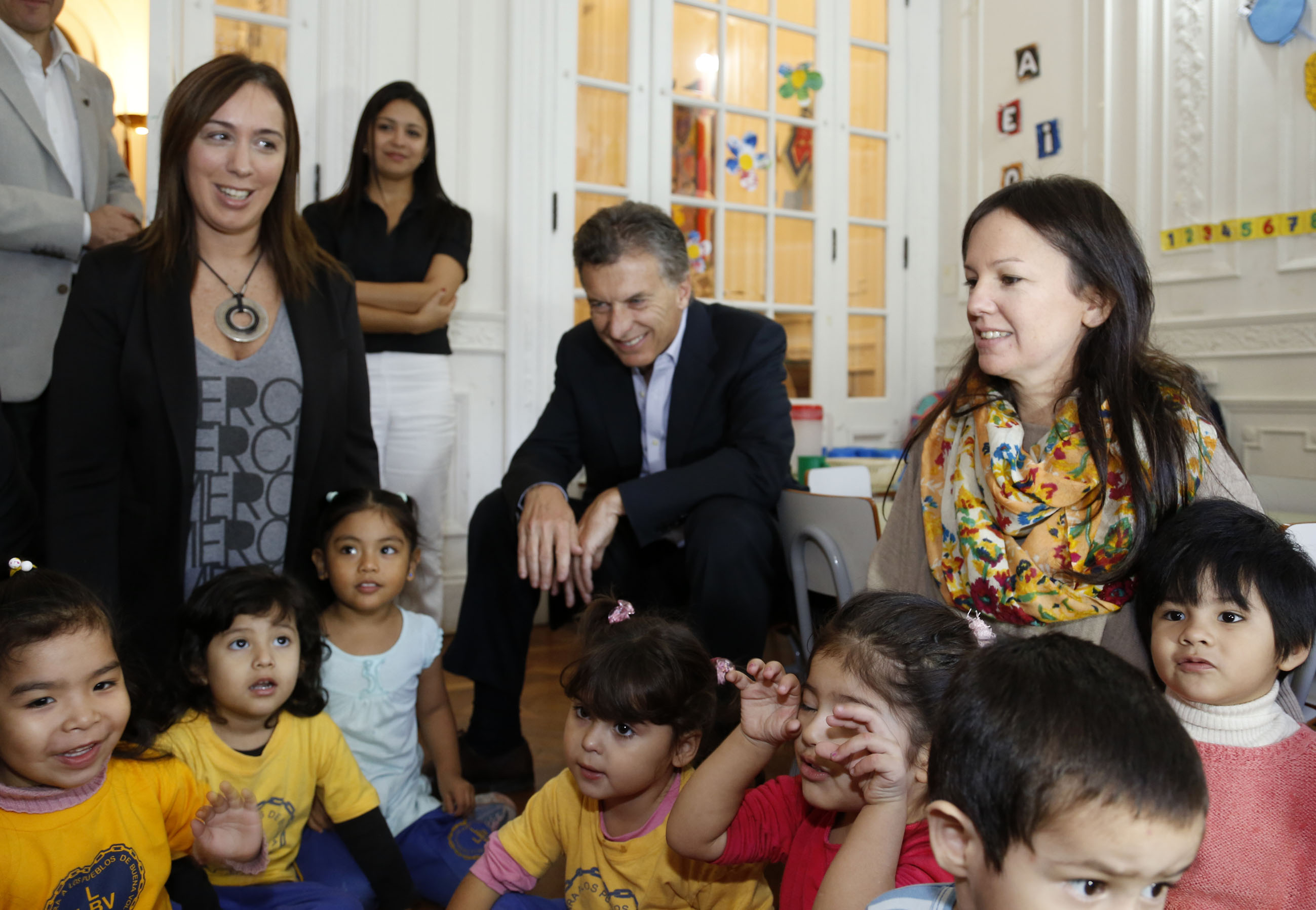 Macri y Stanley inauguraron nuevo CPI en San Cristóbal