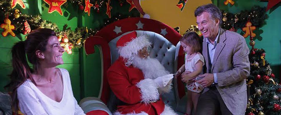 Macri asistió a la inauguración del Parque Navideño de la Ciudad