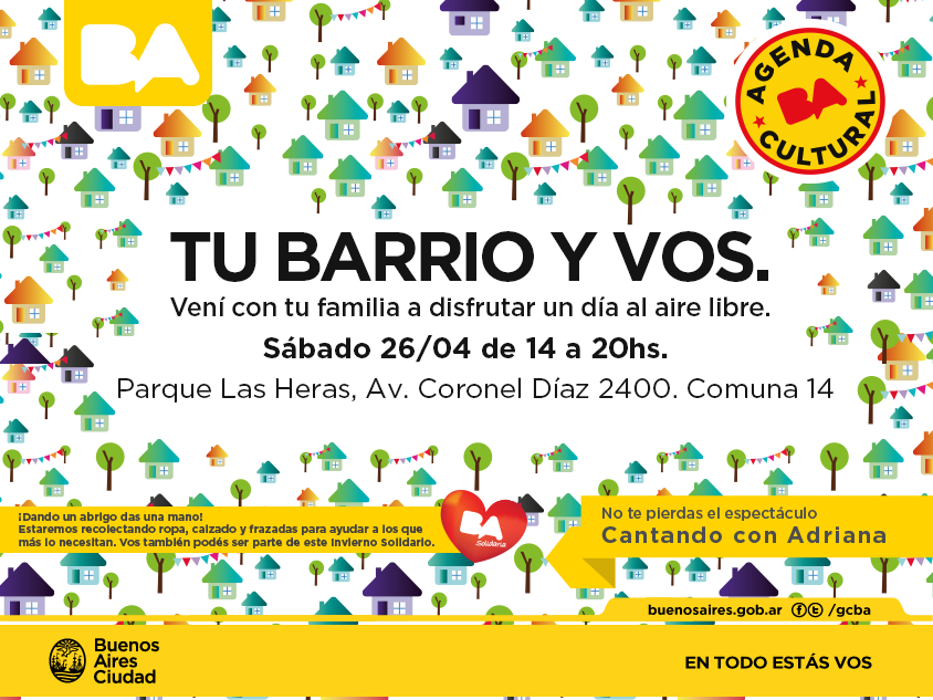Tu barrio y vos en la Comuna 14