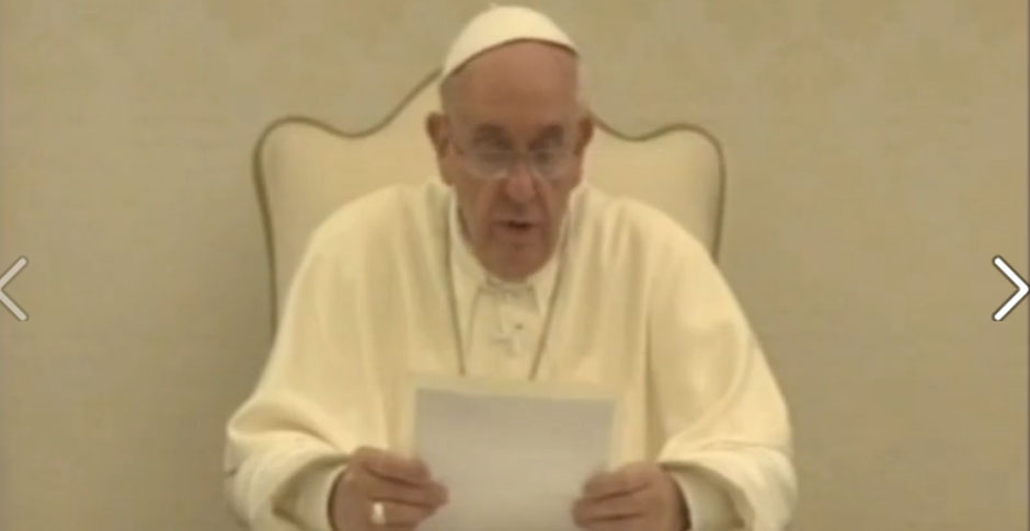 Inédita homilía del Papa en inglés 